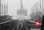 Image of Launch of ship SS Coyote Harrison New Jersey USA, 1918, second 15 stock footage video 65675073067