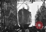 Image of ship launching United States USA, 1918, second 7 stock footage video 65675073070