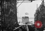 Image of ship launching United States USA, 1918, second 24 stock footage video 65675073070