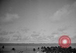 Standbild atomare Explosion im Test Baker Operation Crossroads Marschall Inseln, 1946, aus Sekunde 22 historischem Filmmaterial Videoclip 65675073073