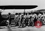 Image West Point Les cadets apprennent à propos d'avions à Mitchel Domaine Hempstead New York USA, 1937, de la seconde 37 séquences d'archives historiques vidéo 65675073086