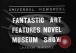 Standbild Malerei Ausstellung New York United States USA, 1936, aus Sekunde 1 historischem Filmmaterial Videoclip 65675073144