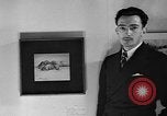 Standbild Malerei Ausstellung New York United States USA, 1936, aus Sekunde 23 historischem Filmmaterial Videoclip 65675073144