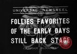 Image of Ziegfeld Follies New York United States USA, 1936, second 1 stock footage video 65675073147