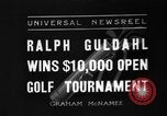 Image of Miami Biltmore Open Golf Tournament Miami Florida USA, 1936, second 1 stock footage video 65675073148