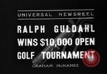 Image of Miami Biltmore Open Golf Tournament Miami Florida USA, 1936, second 5 stock footage video 65675073148