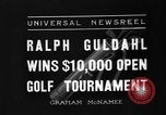 Image of Miami Biltmore Open Golf Tournament Miami Florida USA, 1936, second 9 stock footage video 65675073148