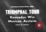 Image of John F Kennedy Mexico, 1962, second 1 stock footage video 65675073149