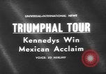 Image of John F Kennedy Mexico, 1962, second 3 stock footage video 65675073149