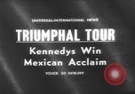 Image of John F Kennedy Mexico, 1962, second 4 stock footage video 65675073149