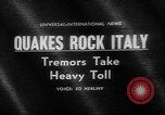 Image of earthquake Italy, 1962, second 1 stock footage video 65675073153