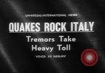 Image of earthquake Italy, 1962, second 4 stock footage video 65675073153