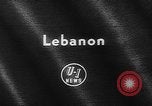 Image of Lyndon Johnson visits middle east Lebanon, 1962, second 5 stock footage video 65675073154