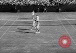Standbild USA Tennis Open Doubles final Massachusetts United States USA, 1962, aus Sekunde 40 historischem Filmmaterial Videoclip 65675073157