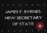 Immagine di James F Byrnes United States USA, 1945, secondo 5 filmato di repertorio 65675073174