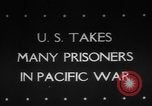 Image of Japanese prisoners Okinawa Ryukyu Islands, 1945, second 1 stock footage video 65675073177