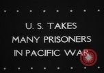 Image of Japanese prisoners Okinawa Ryukyu Islands, 1945, second 3 stock footage video 65675073177