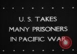 Image of Japanese prisoners Okinawa Ryukyu Islands, 1945, second 6 stock footage video 65675073177