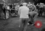 Standbild Dwight D Eisenhower Pebble Beach California USA, 1955, aus Sekunde 62 historischem Filmmaterial Videoclip 65675073186