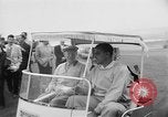 Standbild Präsident Dwight D Eisenhower spielt Golf Pebble Beach California USA, 1955, aus Sekunde 8 historischem Filmmaterial Videoclip 65675073187