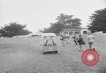 Standbild Präsident Dwight D Eisenhower spielt Golf Pebble Beach California USA, 1955, aus Sekunde 18 historischem Filmmaterial Videoclip 65675073187