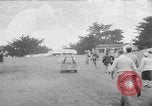 Standbild Präsident Dwight D Eisenhower spielt Golf Pebble Beach California USA, 1955, aus Sekunde 19 historischem Filmmaterial Videoclip 65675073187