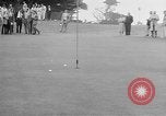 Standbild Präsident Dwight D Eisenhower spielt Golf Pebble Beach California USA, 1955, aus Sekunde 54 historischem Filmmaterial Videoclip 65675073187