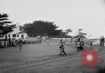 Standbild Präsident Dwight D Eisenhower spielt Golf Pebble Beach California USA, 1955, aus Sekunde 58 historischem Filmmaterial Videoclip 65675073187