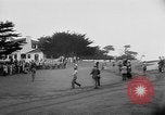 Standbild Präsident Dwight D Eisenhower spielt Golf Pebble Beach California USA, 1955, aus Sekunde 59 historischem Filmmaterial Videoclip 65675073187