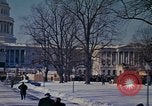 Standbild Präsidentschafts-einweihung Washington DC USA, 1961, aus Sekunde 55 historischem Filmmaterial Videoclip 65675073211