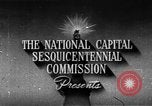 Image Début de la planification des rues et des monuments de Washington DC Washington DC USA, 1949, de la seconde 3 séquences d'archives historiques vidéo 65675073215