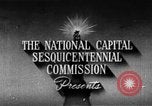 Image Début de la planification des rues et des monuments de Washington DC Washington DC USA, 1949, de la seconde 5 séquences d'archives historiques vidéo 65675073215