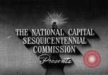 Image Début de la planification des rues et des monuments de Washington DC Washington DC USA, 1949, de la seconde 6 séquences d'archives historiques vidéo 65675073215