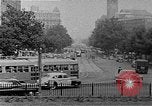 Standbild Staus und rush hour Washington DC USA, 1949, aus Sekunde 38 historischem Filmmaterial Videoclip 65675073231