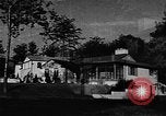 Image of school construction and suburban homes Washington DC USA, 1950, second 18 stock footage video 65675073233