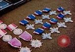 Image of decorations on table European Theater, 1945, second 3 stock footage video 65675073244