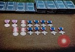 Image of decorations on table European Theater, 1945, second 12 stock footage video 65675073244