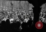 Image of hippies at a Detroit love-in Detroit Michigan USA, 1967, second 4 stock footage video 65675073277