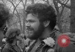 Image of hippies at a Detroit love-in Detroit Michigan USA, 1967, second 14 stock footage video 65675073277