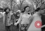 Image of hippies at a Detroit love-in Detroit Michigan USA, 1967, second 32 stock footage video 65675073277