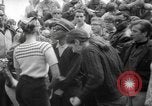 Image of hippies at a Detroit love-in Detroit Michigan USA, 1967, second 38 stock footage video 65675073277