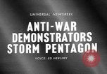 Image Anti Guerre du Vietnam la démonstration Washington DC USA, 1967, de la seconde 20 séquences d'archives historiques vidéo 65675073285