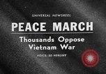 Image of Anti Vietnam War march New York City USA, 1967, second 5 stock footage video 65675073293