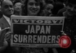 Image des fêtes de la victoire United States USA, 1945, de la seconde 52 séquences d'archives historiques vidéo 65675073311