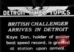 Image course de vedettes Detroit Michigan USA, 1931, de la seconde 1 séquences d'archives historiques vidéo 65675073335
