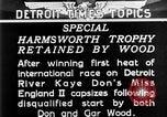 Image course de vedettes Detroit Michigan USA, 1931, de la seconde 11 séquences d'archives historiques vidéo 65675073336