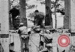 Standbild amerikanische Soldaten Baguio philippinischen Inseln, 1945, aus Sekunde 34 historischem Filmmaterial Videoclip 65675073350