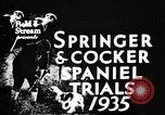 Immagine di Cocker épagneuls Verbank New York USA, 1935, secondo 7 filmato di repertorio 65675073362