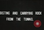 Image of railroad tunnel workers New York City USA, 1903, second 3 stock footage video 65675073370