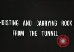 Image of railroad tunnel workers New York City USA, 1903, second 6 stock footage video 65675073370
